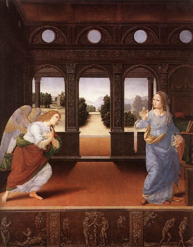 LORENZO DI CREDI Annunciation s6 Germany oil painting art